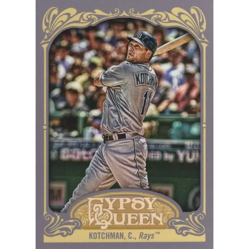 2012 Topps Gypsy Queen Casey Kotchman # 199 Tampa Bay Rays